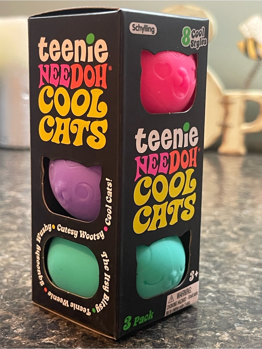 NeeDoh Teenie cool cats 3 pack!